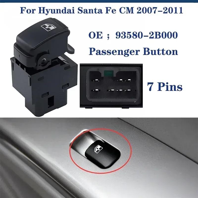 For Hyundai Santa Fe CM 2007 2008 2009 2010 2011 Electric Power Window Lifter Control Switch Button 93570-2B000S4 93570-2B140S4