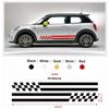 Auto Tür Seite Karosserie Taille Rock Aufkleber Zierleisten für MINI Cooper ClubmanF54 F55 F60 R55 R56 R60 Countryman Zubehör qclyn77