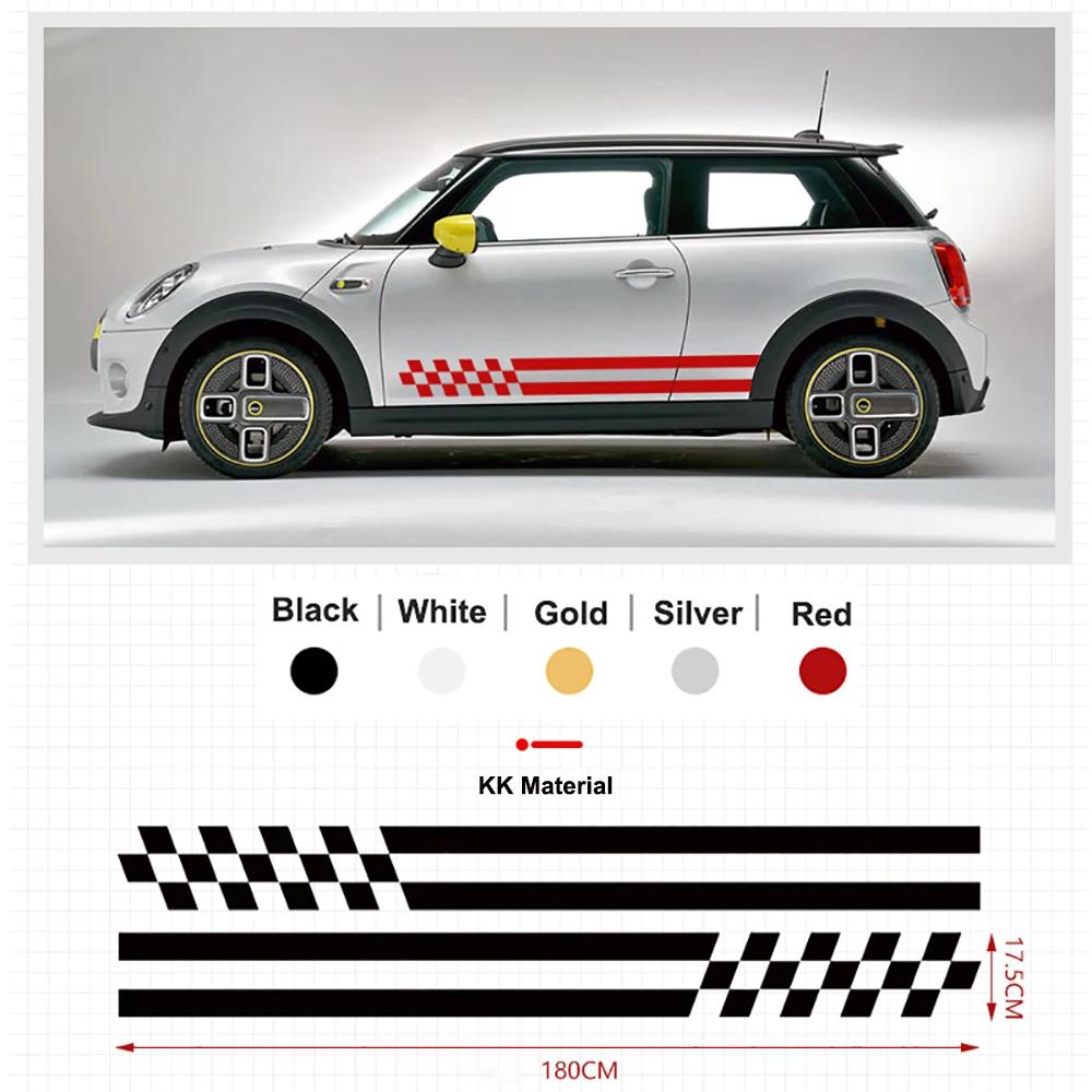 Auto Tür Seite Karosserie Taille Rock Aufkleber Zierleisten für MINI Cooper ClubmanF54 F55 F60 R55 R56 R60 Countryman Zubehör qclyn77