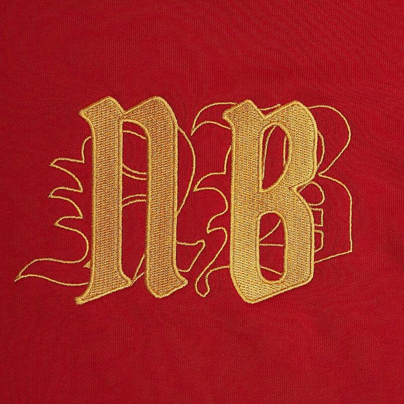 New Balance Sweatshirts Unisex Red Hooded Moderate Regular AMT01596-REP