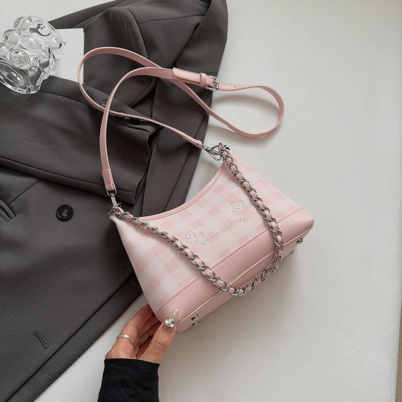 Premium foreign style small bag women's 2025 new summer versatile shoulder armpit bag commuter super fire bucket bag