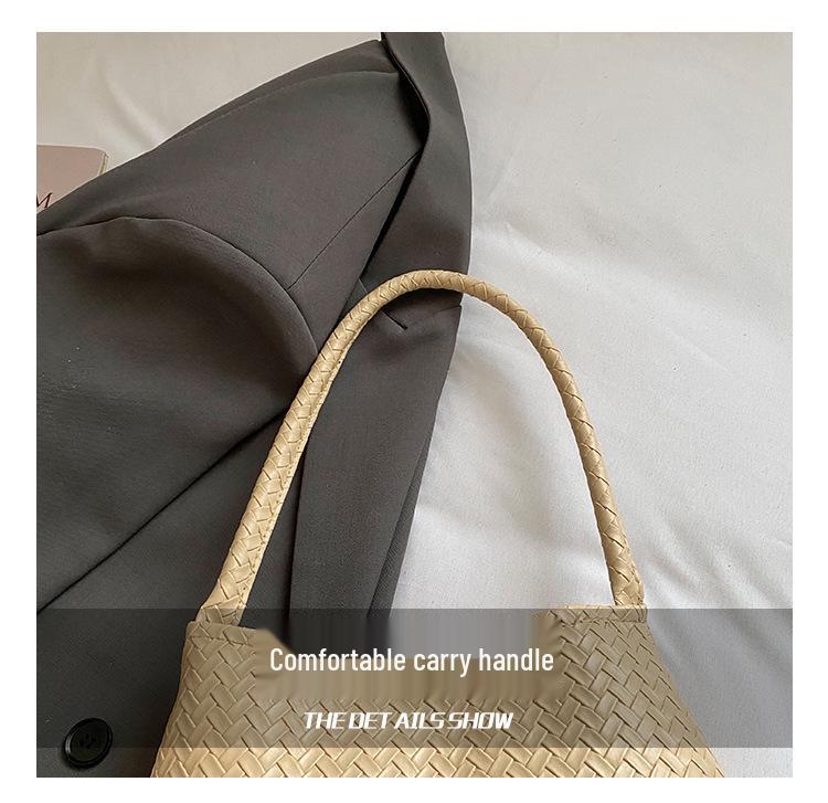 Women's 2026 Summer Stylish Single Shoulder Underarm Woven Handbag