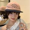 And Women Vintage Embroidered Letter Prints Unicorn Baseball Caps Sun Protection Personalized All-Match Flat Brim Peaked Hats Fashion Korean Style