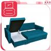 Varius Corner Sofa Bed with Sleeping Function Family Furniture Corner Sofa Turquoise