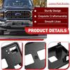 Front License Plate Bracket Compatible with 2021-2023 Ford F150 3.3L 5.0L Bumper License Plate Holder Frame Replacement for ML3Z17A385AB FO1068185