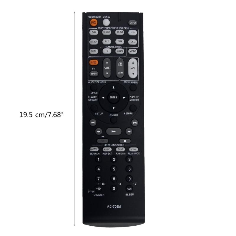 709M Remote Control for TS-XR606 TX-SR507 TX-NR626 TX-SR608 TX-NR525 TX-SR506 Receiver Replacement Remote