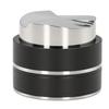 51mm Coffee Distributor Tamper Gravity Distribution Tool Coffee Leveler with 3 Slope Stainless Steel Base Black