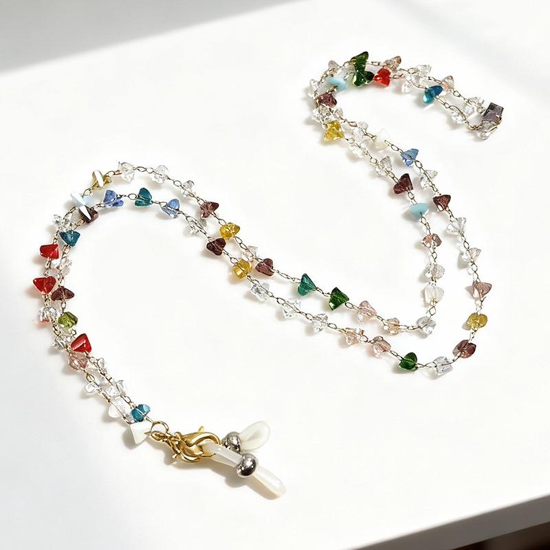 Colorful Handmade ABS Acrylic Eyeglass Chain - Jelly Shades Accessory