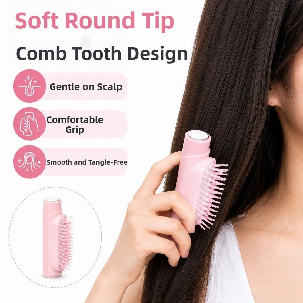 Portable Spray Massage Comb Multi-Function 2-In-1 Misting Hair Brush Pocket Spray Hair Brush Women