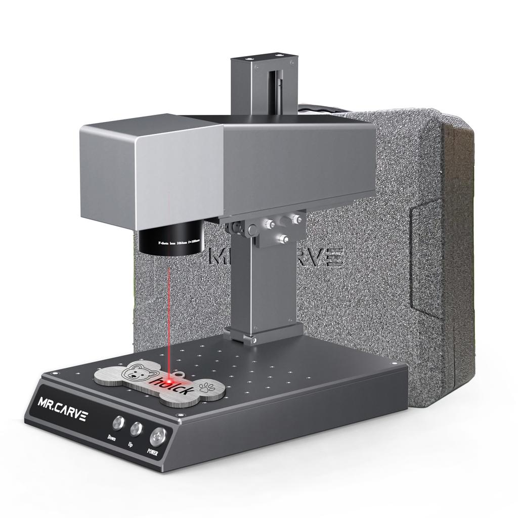 PAN. Laserový rytec CARVE M1 Pro Stolní značkovací stroj na rytí řezbářských značkovačů s rotačním zařízením RT5