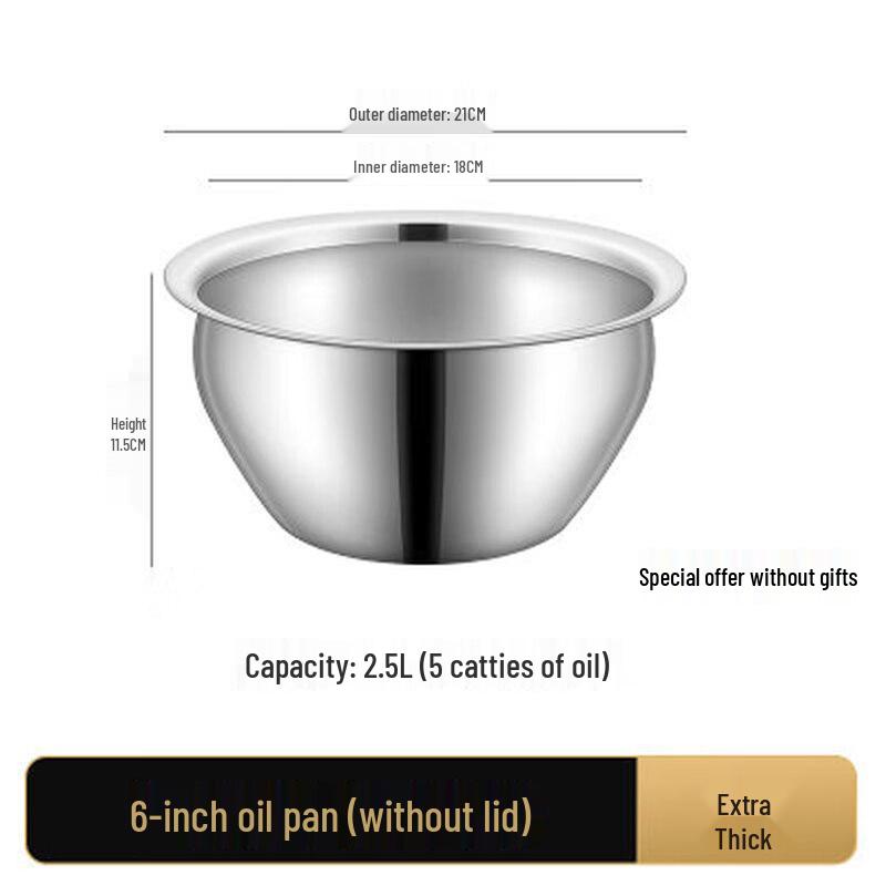 ZISIZ Stainless Steel Oil Storage Pot with Lid