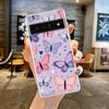 For Google Pixel 10 Pro Clear Phone Case Pixel 9 Pro XL Pixel 8 Pro 9A 8A 7A 7 6A 6 Pro Cover Stylish Flower Patterned Design