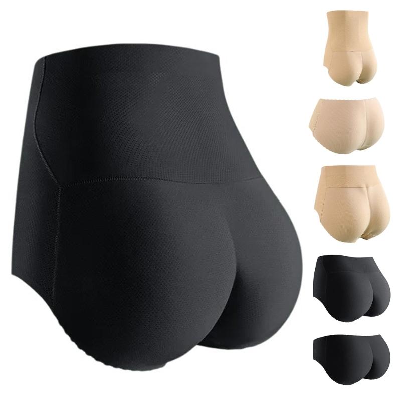 Hip Enhancer Padded Pant Bodyshaper Seamless Fake Ass Pads Panties Buttocks Pushes Up Underwears Women Lingerie