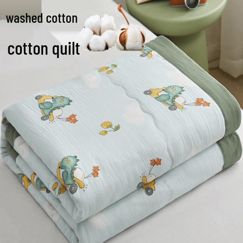 LISM Kids  Dinosaur Summer Quilt - Machine Washable