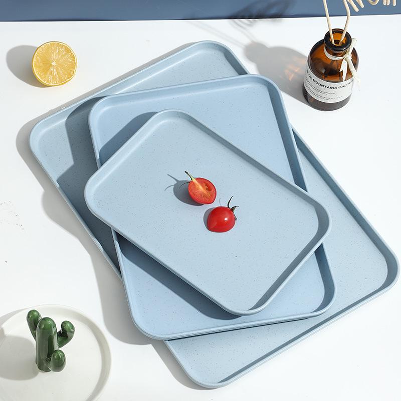 Nordic Rectangular Tray for Home, Restaurant, or Hotel - Ideal for Tea, Coffee, and More.