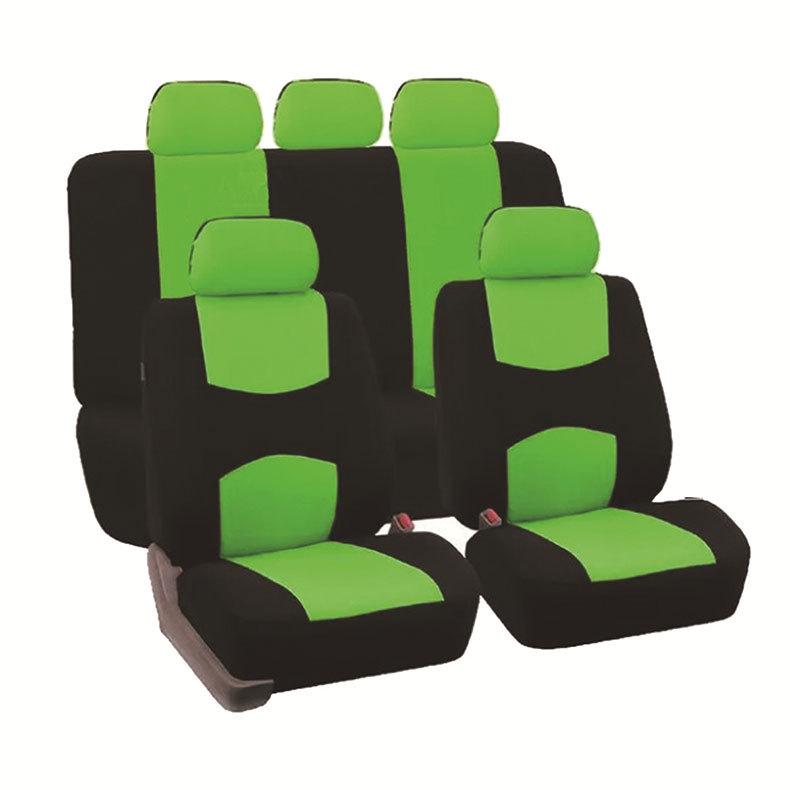 Universal Elastic Car Seat Cover, 9-Piece Set - All-Season Style