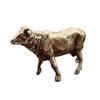 1PCS Brass Cattle Small Ornaments Miniatures Figurines Desk Decoration Animals Statue Ornament Home
