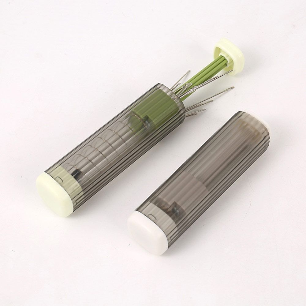 Multifunctional Needle Thread Organizer Easy Sewing Magnetic Sewing Needle Box for Quilt Sewing
