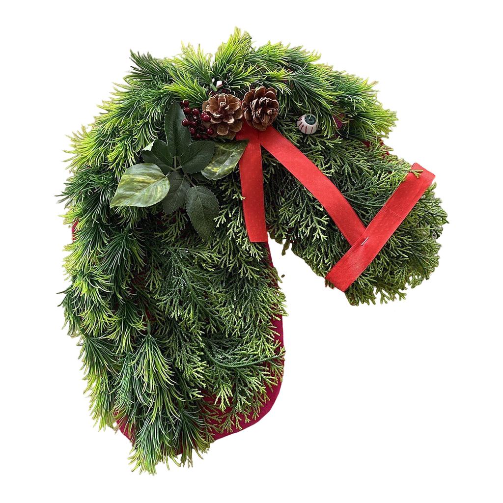 Christmas Garland, Christmas Home Decoration For Decorating Front Door, Wall, Door, Window,Porch, Garden, Home, Party