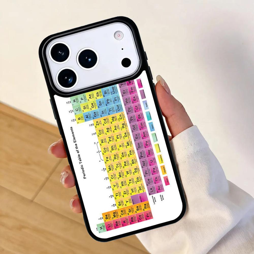 Biology and Chemistry Mobile Phone Case for IPhone 17 AIR 16pro Max 15 14 13 12 11 Bumper Cover