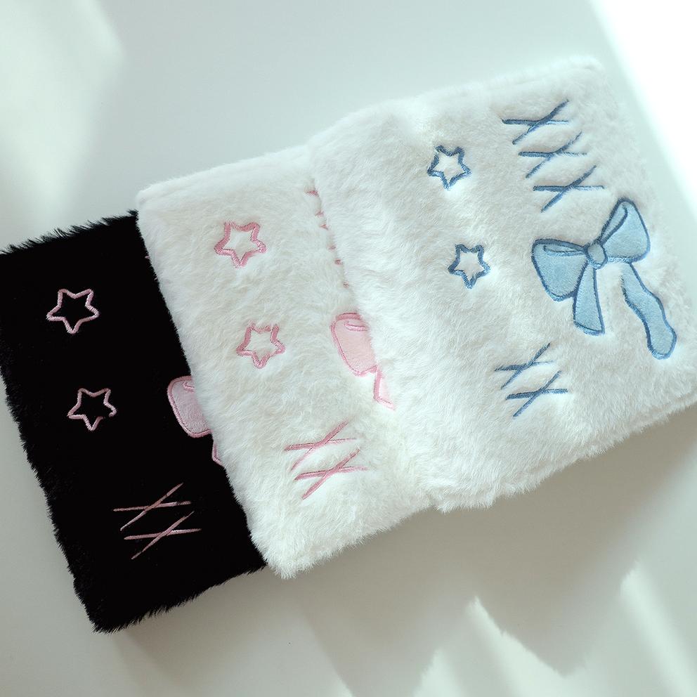 Bom Bom A5 6-hole fur photo binder album