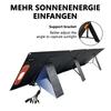 Foldable 200W Flexible Solar Panel Solar Charger Monocrystalline Solar Cell Waterproof for 600W Power Station Camping Solar RV
