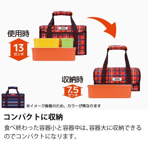 Thermos Bento Box Family Fresh Lunch Box 3.9L Navy DJF-4003 NVY