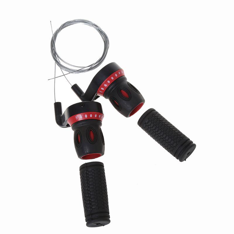 

1 пара ручек переключателя велосипедного рычага, поворотная ручка, изменение скорости, MTB велосипед, совместимый переключатель 1