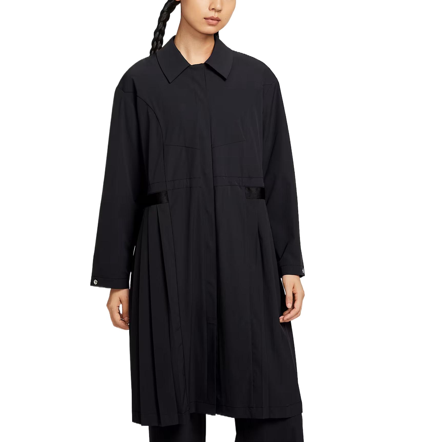 

Nike Comfortable Simple Beautiful Solid Color Windbreaker Women outerwear HV3628-010 S