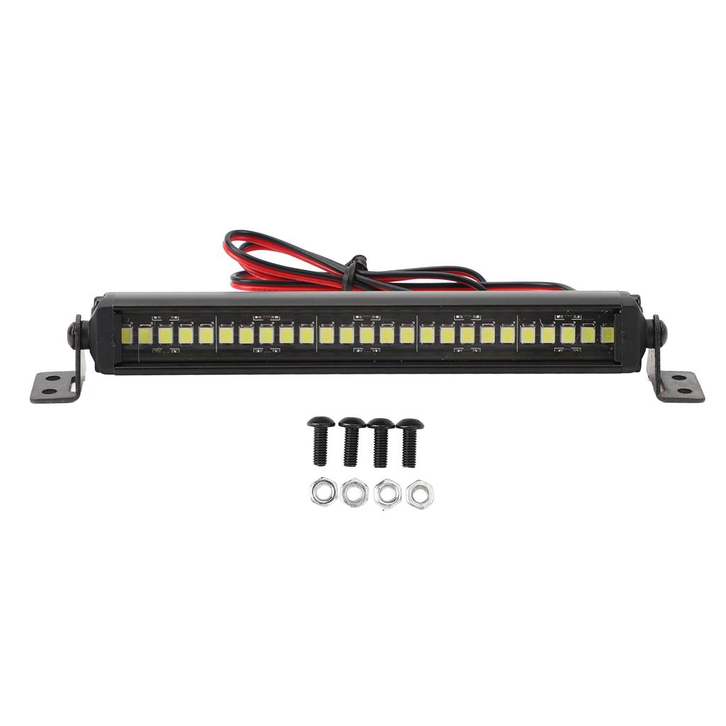 Super Bright RC LED Light Bar Roof LED Lamp 25LED Light Bar for 1/10 RC Crawler Car for Axial SCX10
