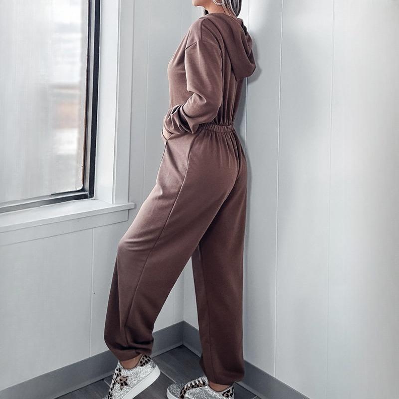 BITCED Autumn/Winter Jumpsuit Casual Solid Sweatshirt