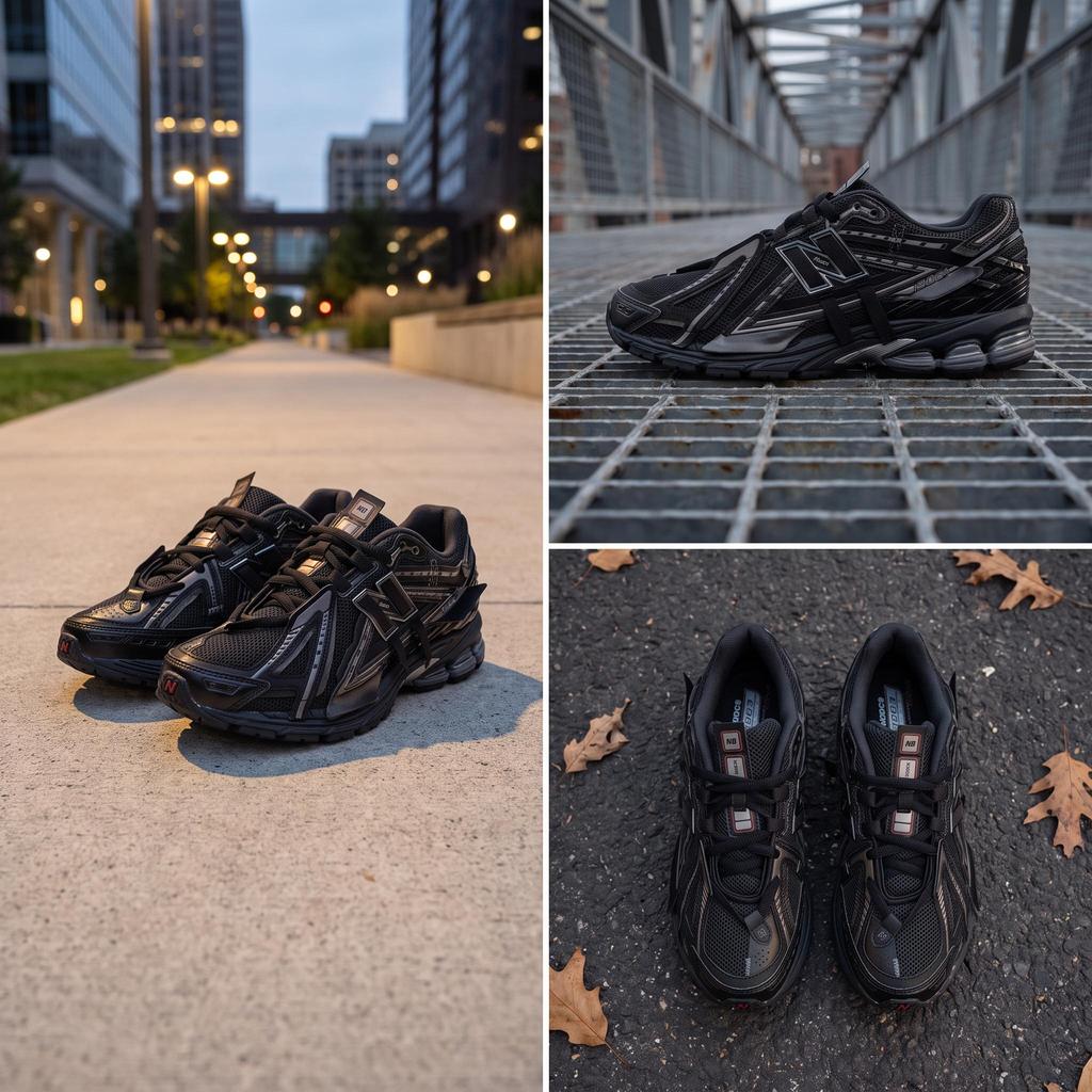 New Balance 1906A Black Unisex Sneakers Dark-Silver-Metallic Phantom M1906AF