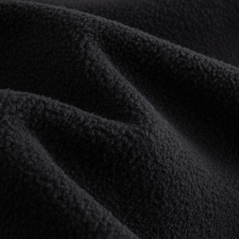 Anta Lifestyle Series Mens Long Pants Winter 2025 Knitted Sports Pants Men Bottoms Basic-Black 952548309-3