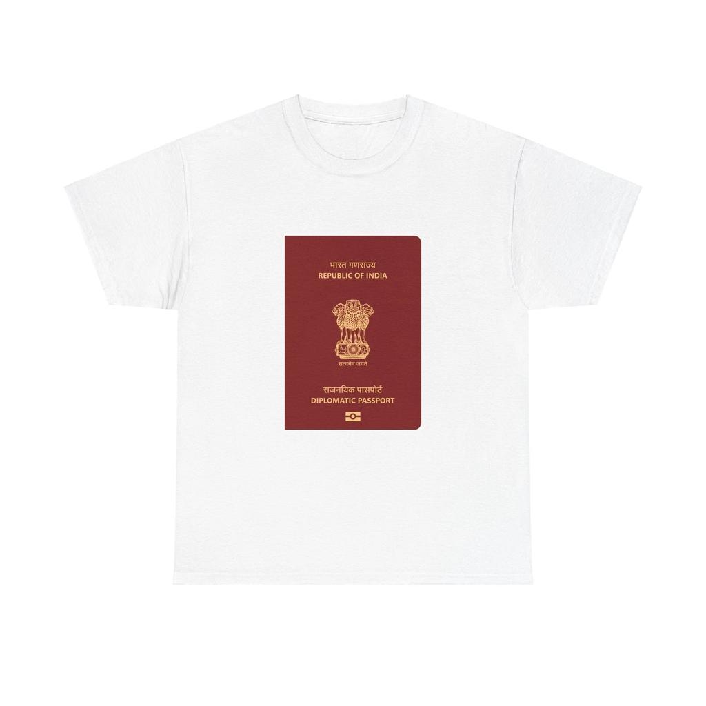 Indian Diplomatic Passport - T Shirt