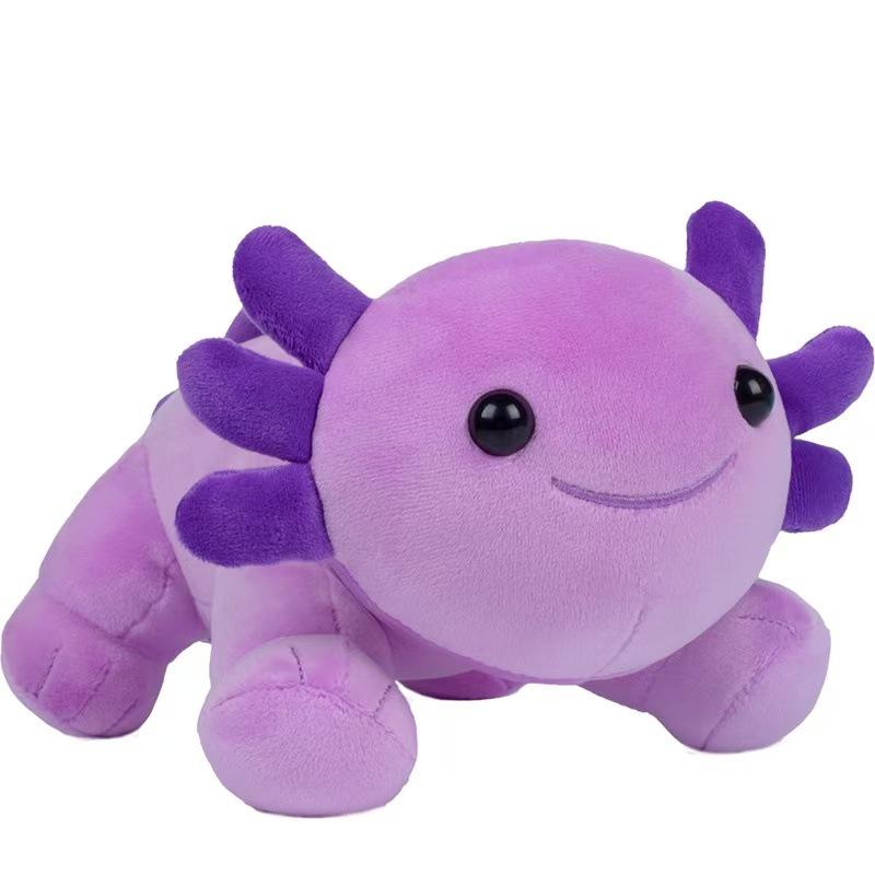 Best-selling Axolotl Plush Toy: Adorable Lying Down Design with Bracelet Attachment