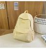 School Bag Niche Design Backpack Girls High Value Light Color School Bag Elementary School Students Versatile Large Capacity Backpack