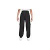 Jordan Logo Print Big Pocket Casual Pants Kids Bottoms Black DQ8143-010
