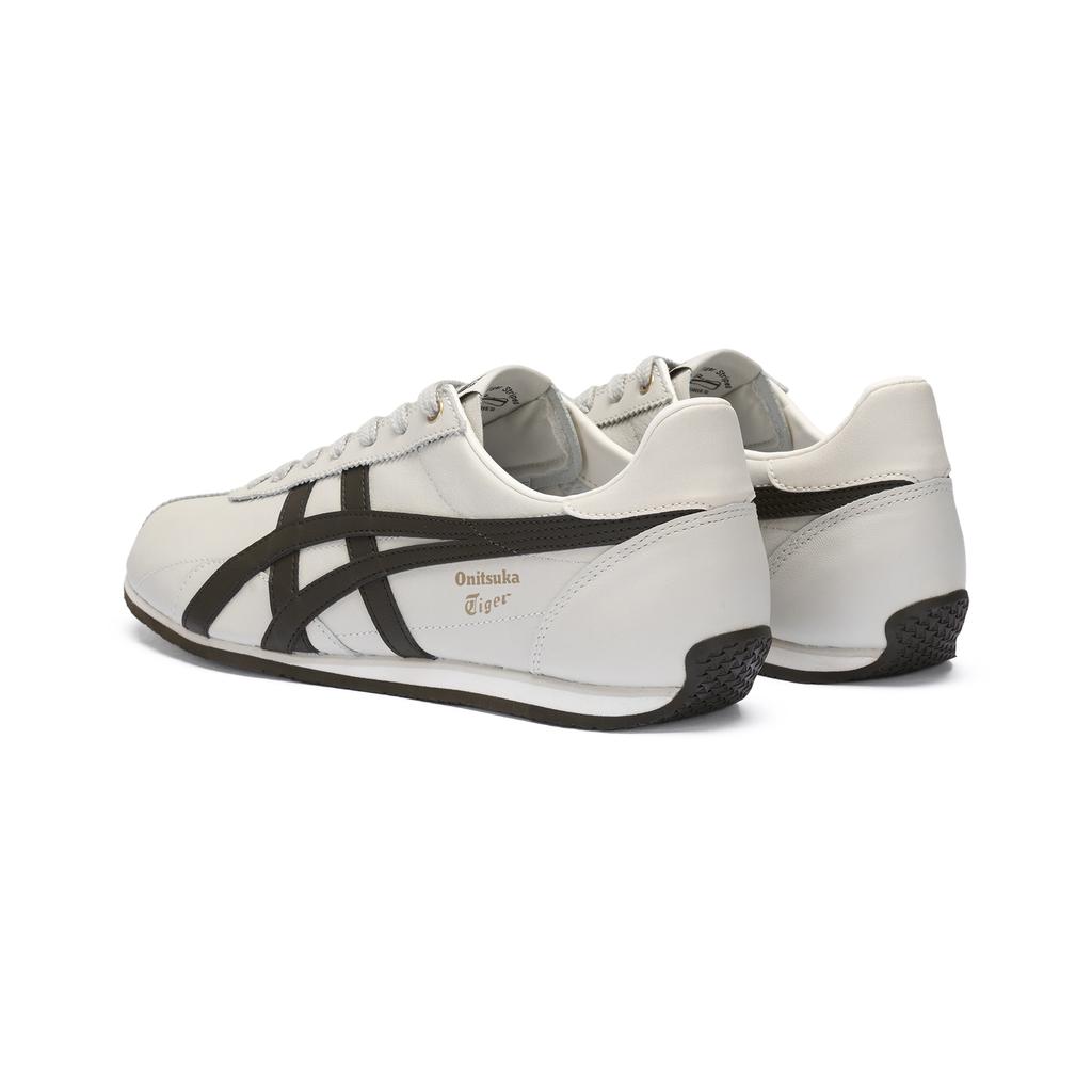 ONITSUKA TIGER Runspark Cuir de Vache Confortables Chaussures Décontractées Unisexe Beige 1183C442-020