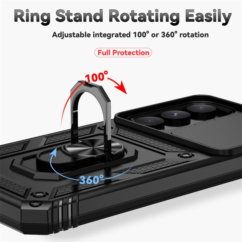 Full Cover For Samsung Galaxy Quantum 5 Case Samsung Quantum 5 Push Window Magnetic Phone Holder Case For Samsung Quantum 5 Case