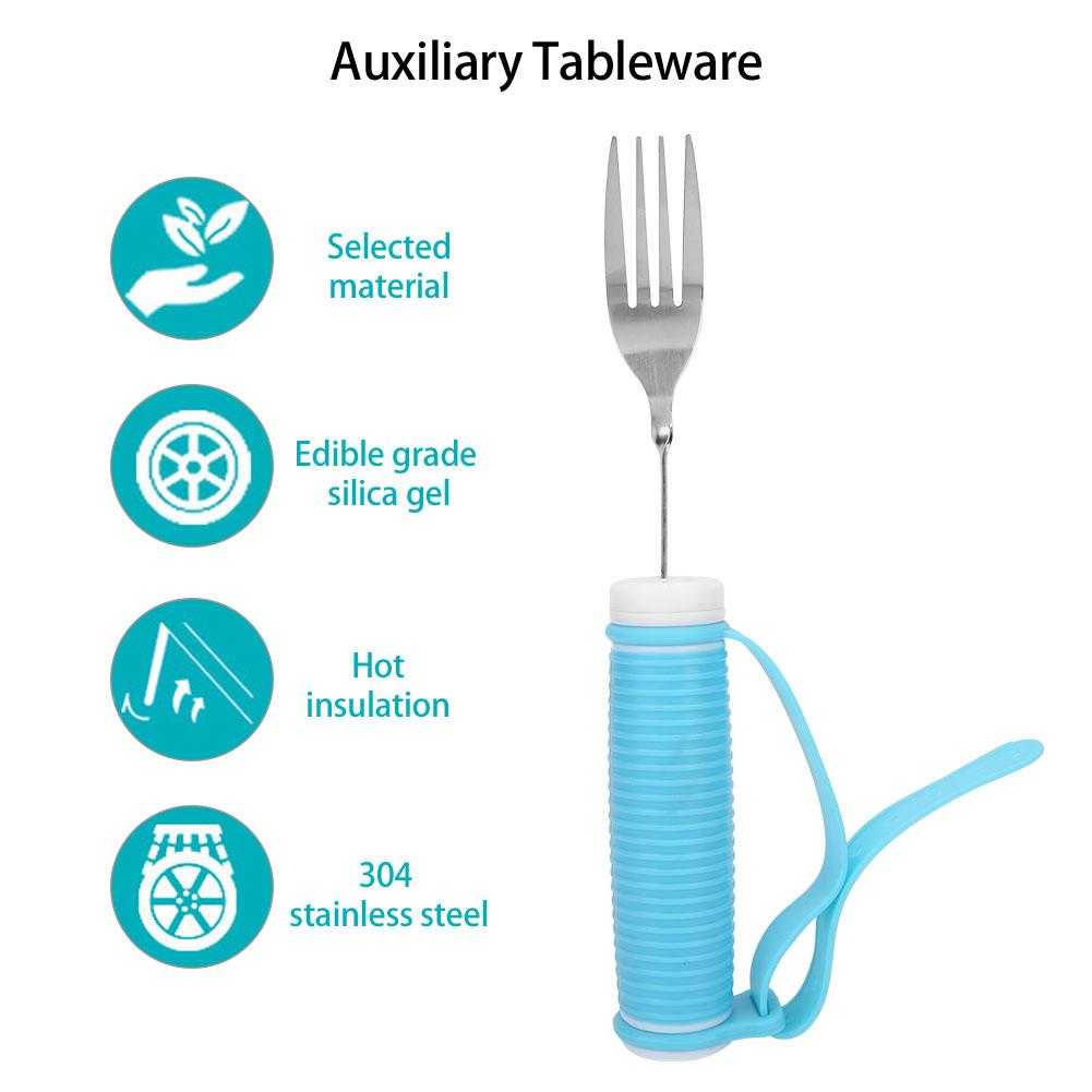 Mrtvice Starší Pomůcky ke stolování Postižená Ruka Proti Třesu Pomůcka k jídlu Příslušenství(Vidlička )