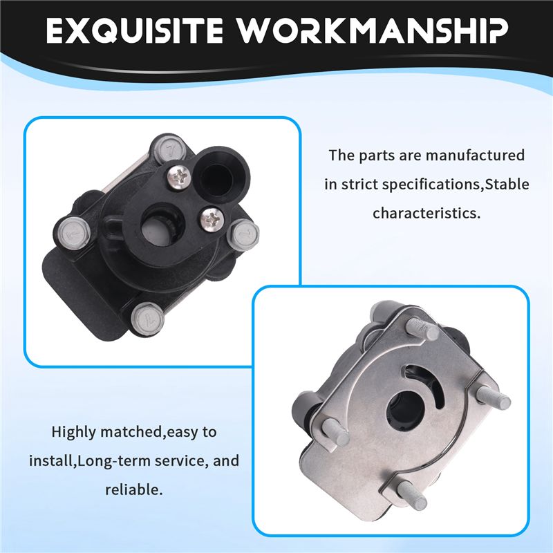 Y90A-Boat Motor 682-W0078-00 682-W0078-01 682-W0078-A1 18-3148 Water Pump Repair Kit With Housing For 9.9HP 15HP