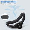 VR Facial Interface & Face Pad for Oculus Quest 2, VR Face Cover Cushion Replacement Compatible with Quest 2,Breathable Holes Leather Protective VR