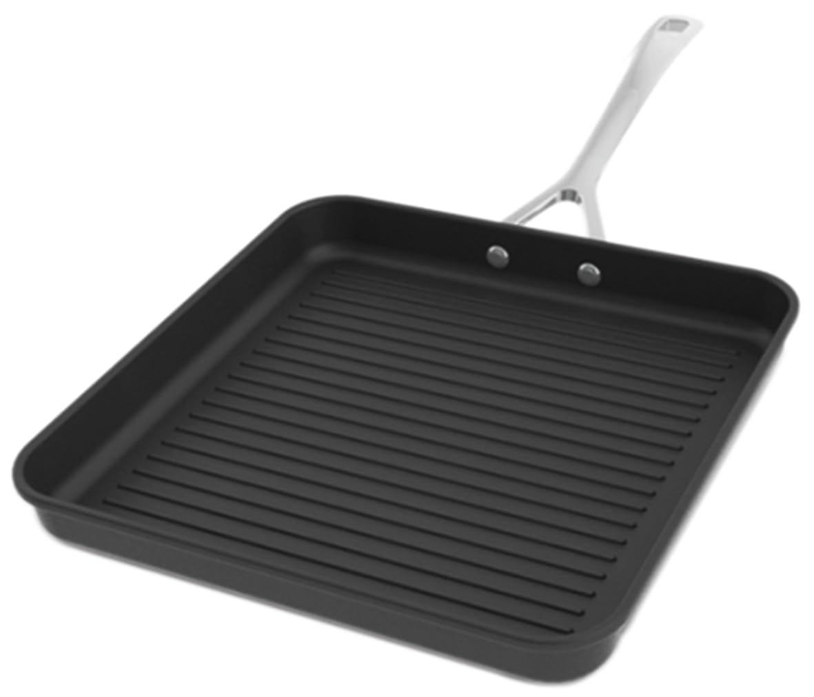 Le Creuset Cast Aluminum Grill 28 cm Gas IH Oven Compatible чёрный