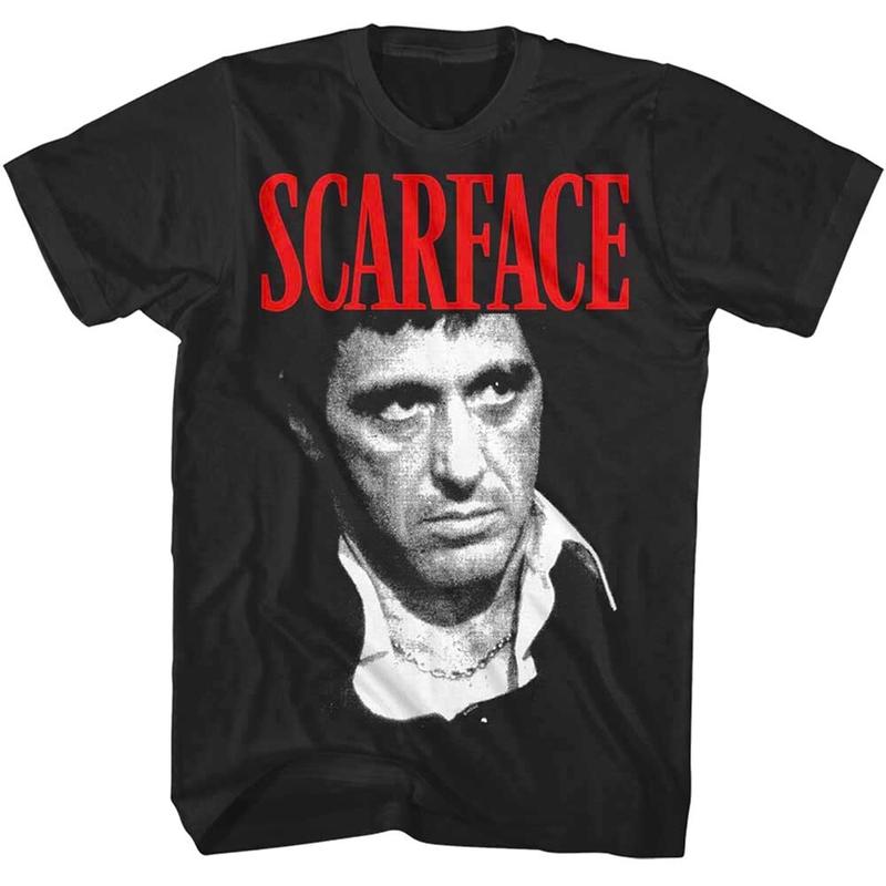 Scarface Extreme Close-Up Unisex T-Shirt Angry Tony Montana Al Pacino Gangster