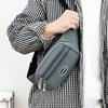 Unisex Breast Package Waterproof Outdoor Sports Bag Canvas Pouch Korean-style Waist Bag Fanny Pouch Crossbody Male Banana Bag
