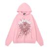 Sp5der European and American hip hop singers with the same printed letters 555555 men and women couples sweater hoodie trend