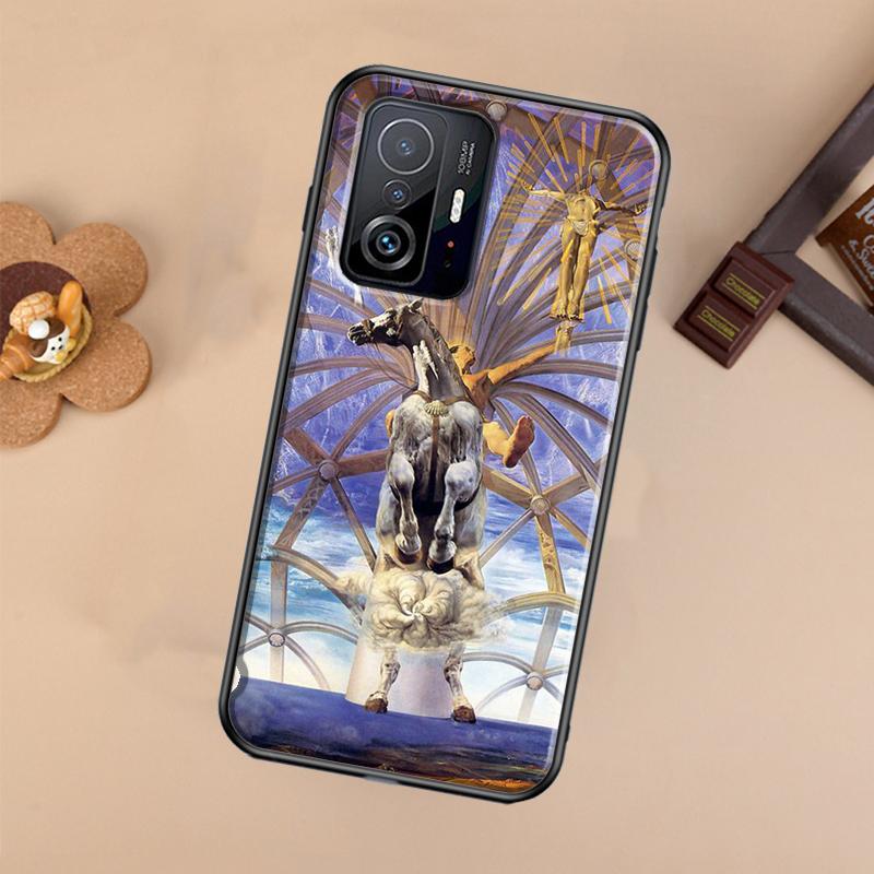 Salvador Dali Kunst-Hülle für Xiaomi POCO X7 Pro X3 X5 X6 F3 F5 F6 M6 Pro 11T 12T 13T 14T Pro 13 14 Ultra Abdeckung