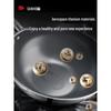 Sanhe 99 Titanium Uncoated Non-stick Wok
