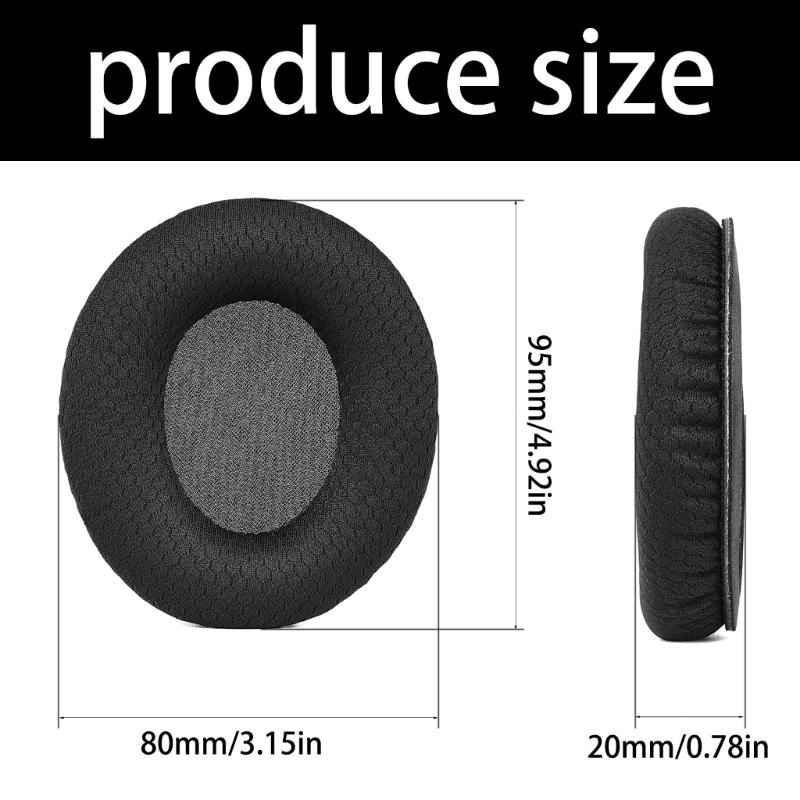 Comfortable Ear Pad Earmuff Compatible for KNS6400 KNS8400 6400 8400 Earpads Enhanced Noise Isolation And Durability