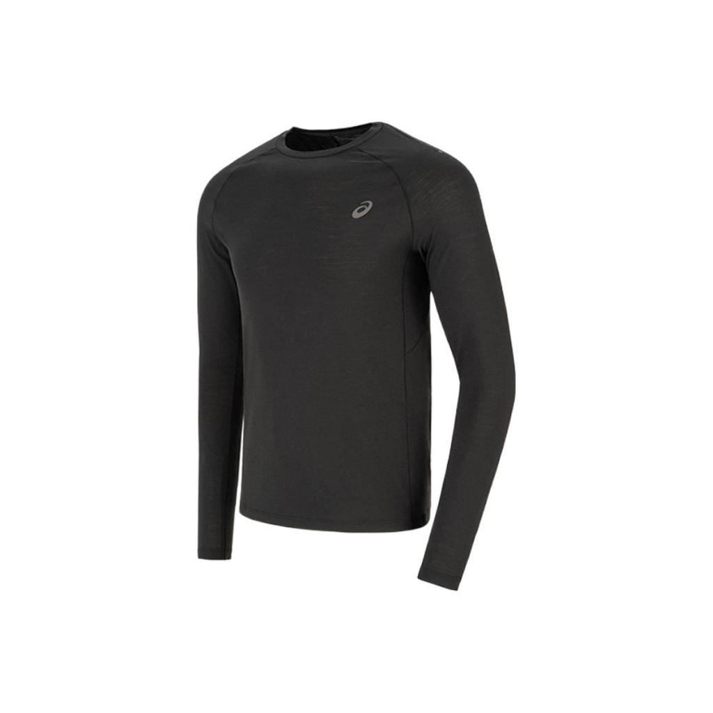 Asics Moisture Wicking Quick Dry Antibacterial Comfortable Warm Long Sleeve T-Shirt Men Tops 2031F369-001